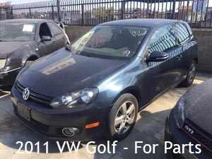 2011 VW Golf for parts