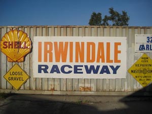 Raceway Sign